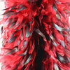 Red Lightweight Coque Schlappen feathers Boa