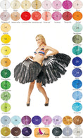 Load image into Gallery viewer, Custom color Single layer Beginner’s Ostrich Feather Fan 25"x 45"
