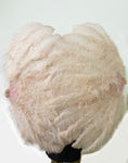 Load image into Gallery viewer, Desert sand Advanced XL 2 Layers Ostrich Feather Fan 34''x 60''
