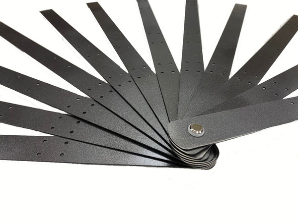 XL two layers feathers fan Metal aluminum staves Set of 14  & Hardware Assembly Kit