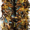 Yellow Lightweight Coque Schlappen feathers Boa