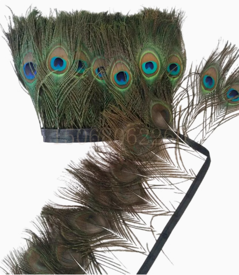 Peacock Eye Trim Fringe