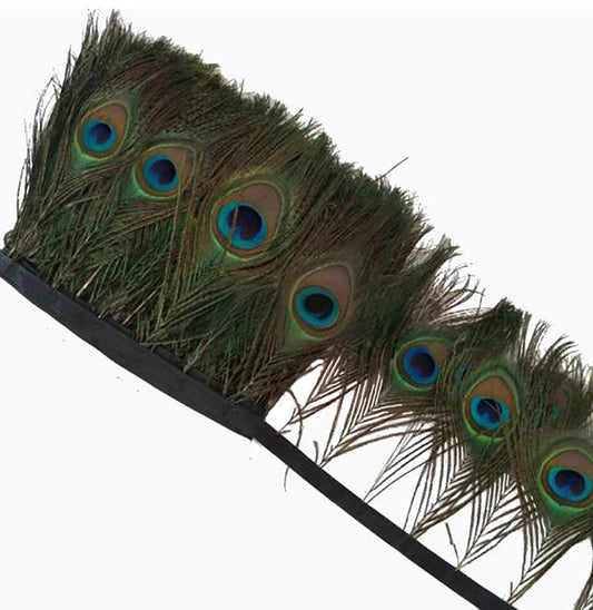 Peacock Eye Trim Fringe