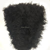 Burlesque Fluffy black Waterfall Fan Ostrich Feathers Boa Fan 42"x 78".