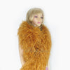 20 ply topaz Luxury Ostrich Feather Boa 71"long (180 cm).