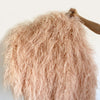 Burlesque Fluffy Desert sand  Waterfall Fan Ostrich Feathers 3 ply Boa Fan 42"x 78".