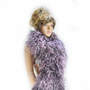 20 ply mix red & black Luxury Ostrich Feather Boa 71"long (180 cm).