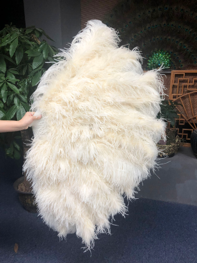 Ostrich Feather Fans - Piedmont Boutique