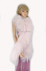 Luxurious WHITE & SILVER 3 Ply Ostrich Feather Boa w/Lurex - For Fashion,  Costume Design, Great Gatsby Theme Special Events and more ZUCKER®