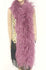12 ply fuchsia Luxury Ostrich Feather Boa 71"long (180 cm).