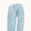 Boá de penas de avestruz luxuosa azul claro de 12 camadas com 71&quot; de comprimento (180 cm).