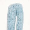 Boa de penas de avestruz luxuosa azul claro de 20 camadas com 71&quot; de comprimento (180 cm).