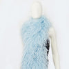 20 ply light blue Luxury Ostrich Feather Boa 71"long (180 cm).