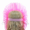 rosa Feder Pailletten Krone Las Vegas Tänzer Showgirl Kopfbedeckung Kopfschmuck.