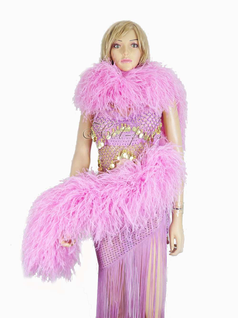 Pink feather Boa