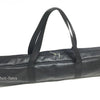 Bolsa de viagem de couro sintético para leques de penas tamanho P 26” (66 cm).