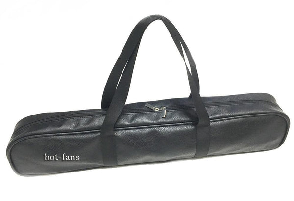 Faux Leather carrying Travel Bag for Feather Fans S size 26” （66 cm）.