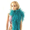 12 ply teal Luxury Ostrich Feather Boa 71"long (180 cm).