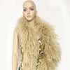 20 ply wheat Luxury Ostrich Feather Boa 71"long (180 cm).