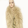 20 ply wheat Luxury Ostrich Feather Boa 71"long (180 cm).