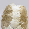 Mix wheat & beige XL 2 Layer Ostrich Feather Fan 34''x 60'' with Travel leather Bag.